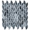 Andova Tiles SAMPLE Channing Elongated Hex 1 x 25 Marble Honeycomb Mosaic Wall  Floor Tile SAM-ANDCHA138 - alternate 2